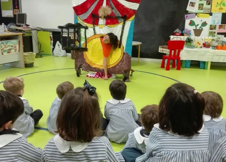 Dex´s Circus came to visit us!; Jornada de teatro en inglés.