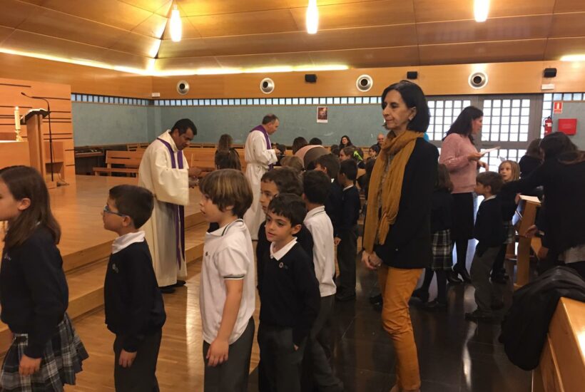 Preparación a la Cuaresma colegio ceu monteprincipe