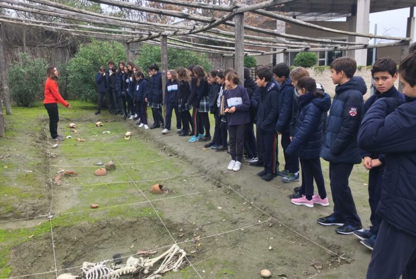 alumnos eso ceu monteprincipe estudio prehistoria