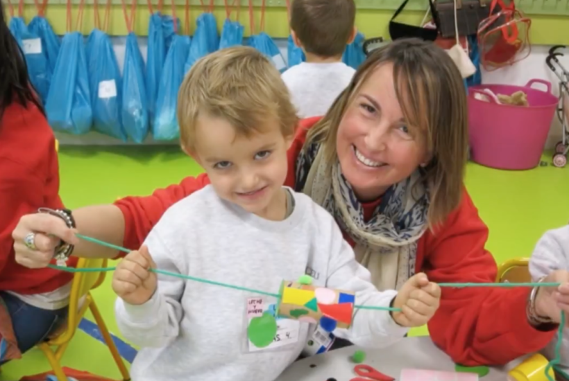 Educación infantil en colegio ceu monteprincipe