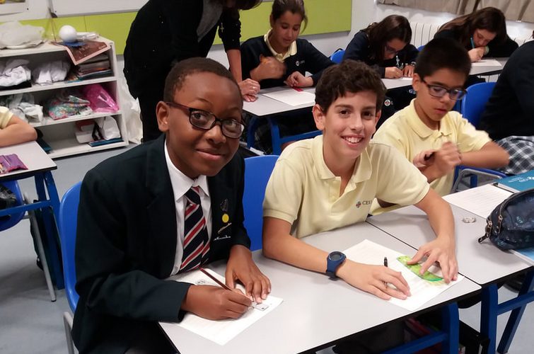 Intercambio: alumnos ingleses de Canterbury pasan unos días en el colegio