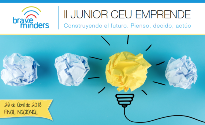 Llega la segunda edición del concurso nacional Junior CEU Emprende