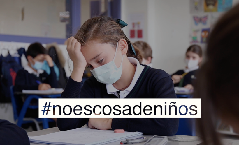 En la semana contra el acoso escolar, nos unimos para decir que #NoEsCosaDeNiños