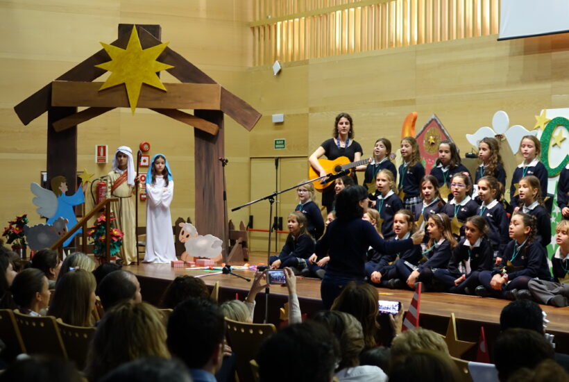 Navidad en el colegio CEU monteprincipe