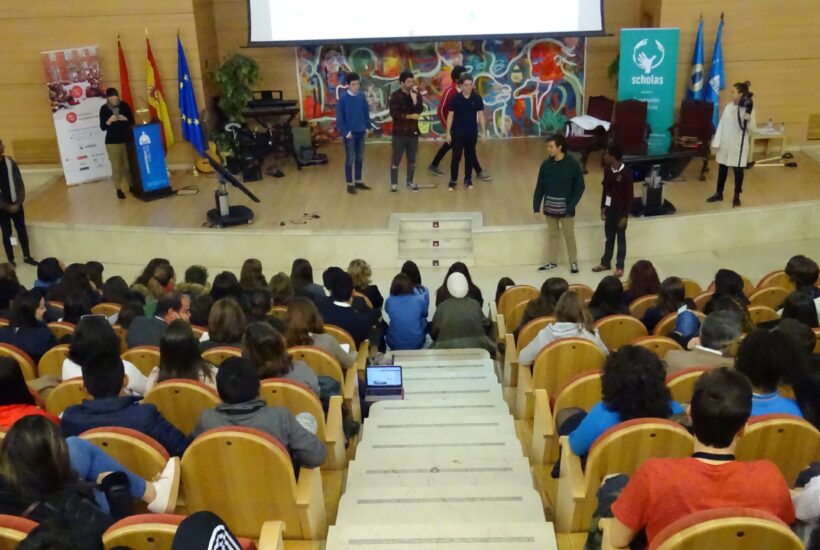 Nuestros alumnos en Scholas, la fundación educativa impulsada por el Papa