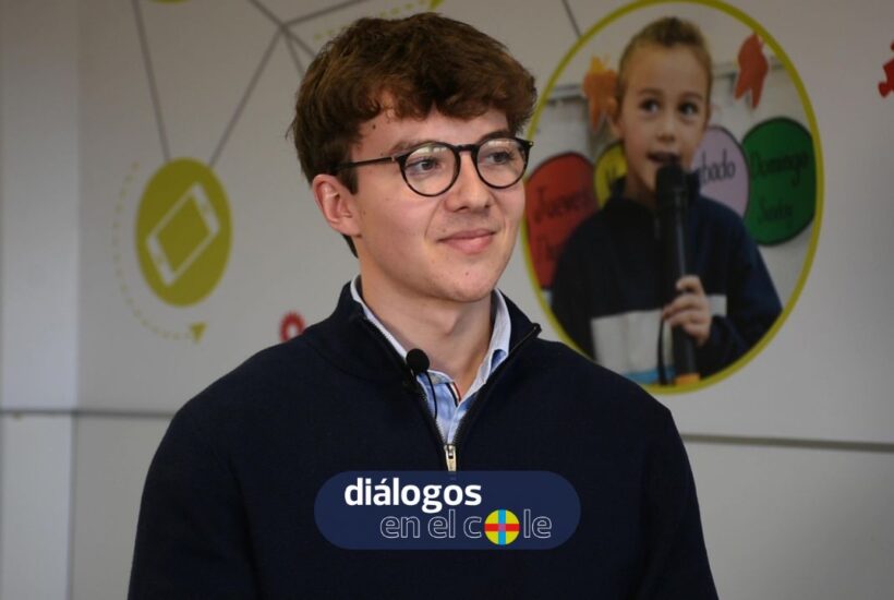 Dialogos en el cole con Jaime Esteban Alumni del Colegio &bull; Diálogos en el cole con Jaime Esteban Reaño, Alumni del Colegio