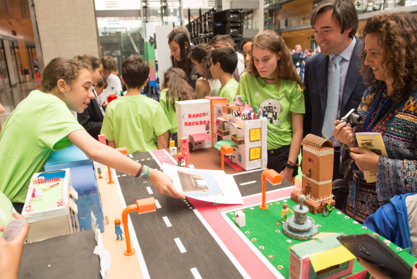 Robótica para niños colegio ceu monteprincipe