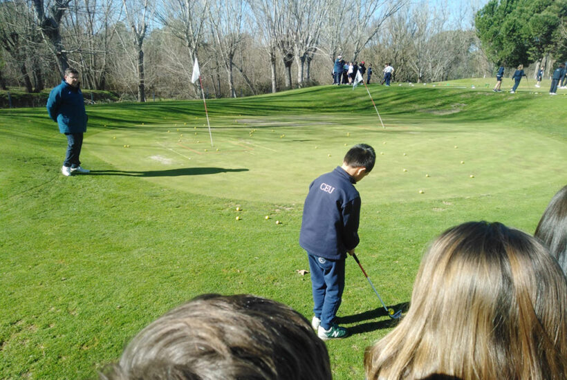 Get balanced: Let's play golf!
