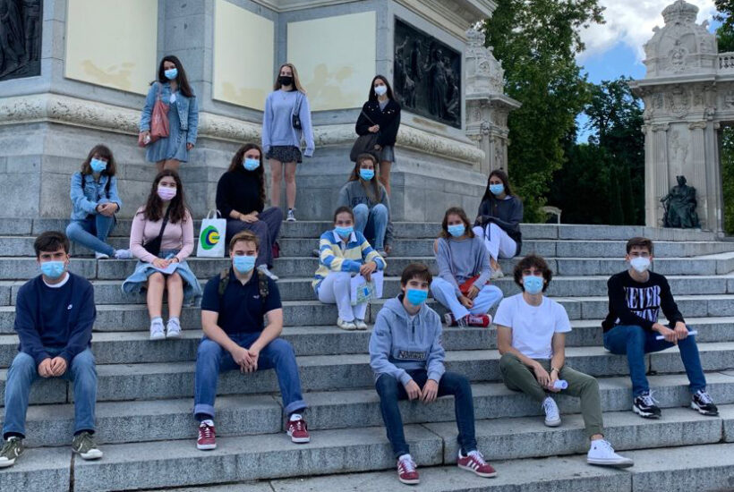 1º de Bachillerato visita el Parque del Retiro