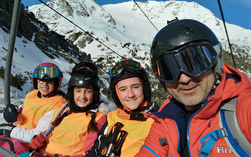 Los alumnos del Colegio disfrutan de su viaje de esquí a Andorra