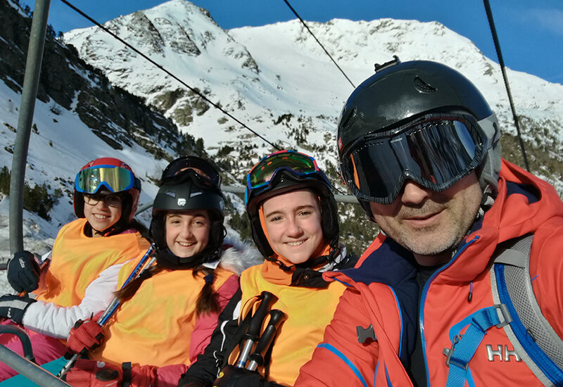 Los alumnos del Colegio disfrutan de su viaje de esquí a Andorra