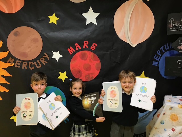 Los alumnos de Infantil finalizan su proyecto sobre el sistema solar