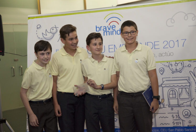 Gran éxito de Montepríncipe en el concurso nacional I Junior Ceu Emprende
