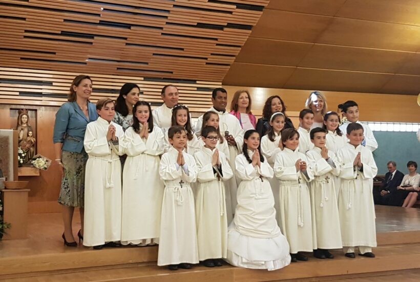 Primeras Comuniones colegio ceu monteprincipe