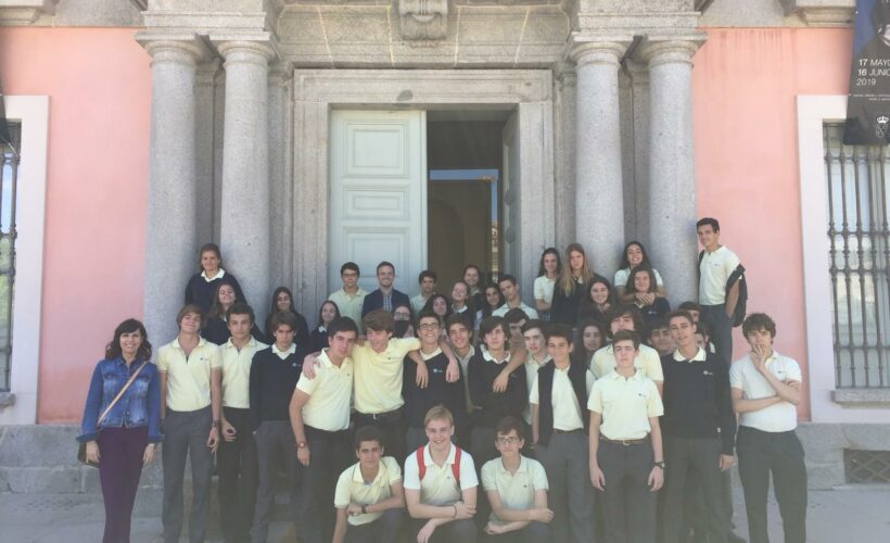 Los alumnos de 3º de ESO visitan el Palacio del Infante don Luis de Borbón en Boadilla del Monte