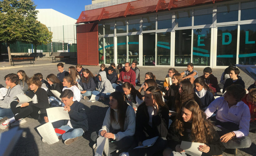 Convivencia de alumnos 4º de la ESO en Guadarrama