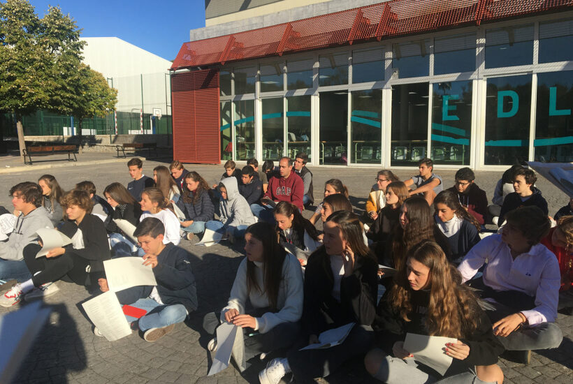 Convivencia de alumnos 4º de la ESO en Guadarrama