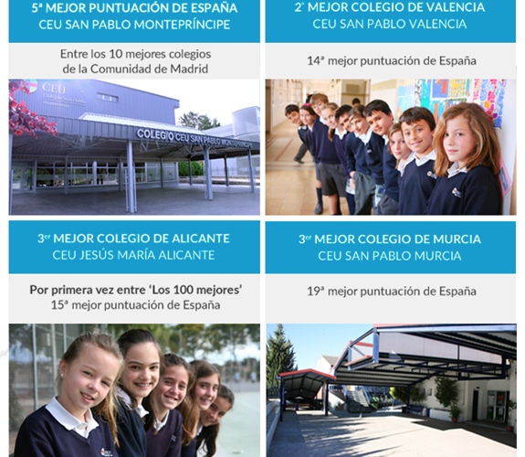 Colegio CEU Montepríncipe entre los mejores colegios de España