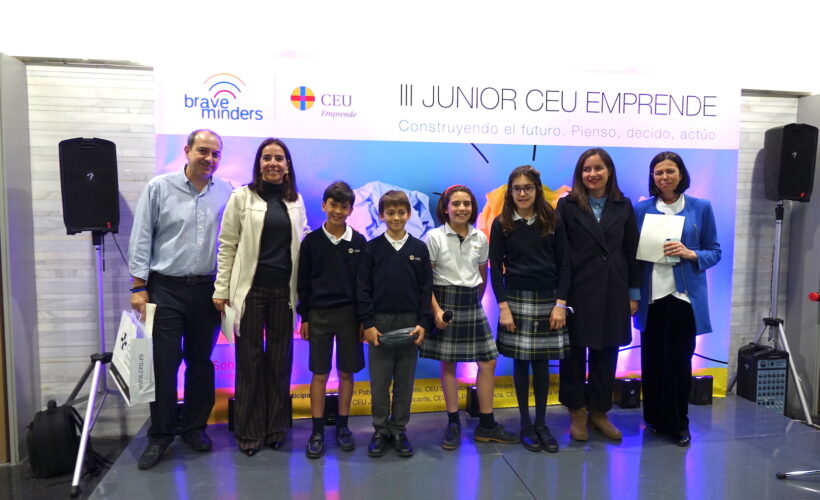 Ganadores del III Junior CEU Emprende en la categoría de Primaria
